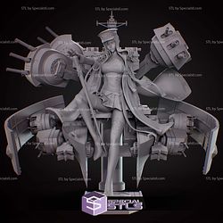 Monarch Azur Lane STL Files