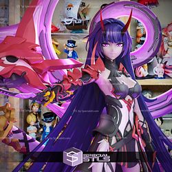 Herrscher of Thunder Raiden Mei STL Files