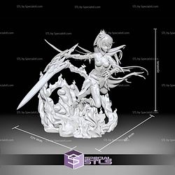 Herrscher of Flamescion Kiana Kaslana STL Files
