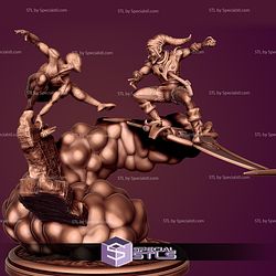 Spiderman vs Green Goblin STL Files