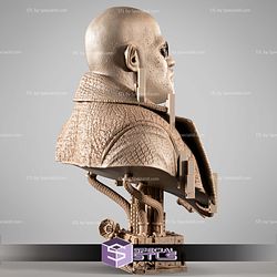 Morpheus Matrix Portrait Bust STL Files