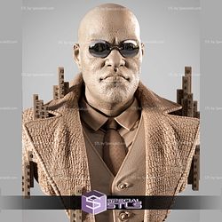 Morpheus Matrix Portrait Bust STL Files