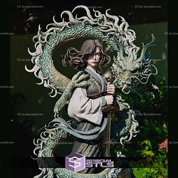 Mulan Chinese Dragon STL Files