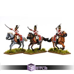 Napoleonic Bavarian Dragoons 28mm Miniatures