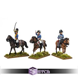 Napoleonic Bavarian High Command V2 28mm Miniatures