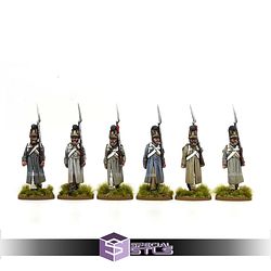Napoleonic Bavarian Light Grenadiers Greatcoats 28mm Miniatures