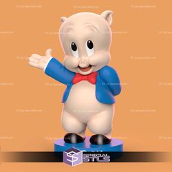 Porky Pig Looney Tunes STL Files