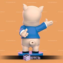 Porky Pig Looney Tunes STL Files
