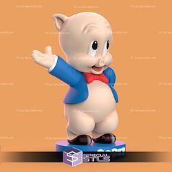 Porky Pig Looney Tunes STL Files