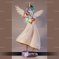 Princess Celestia V2 My Little Pony STL Files