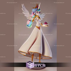 Princess Celestia V2 My Little Pony STL Files