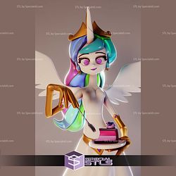 Princess Celestia V2 My Little Pony STL Files