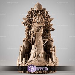 Princess Padme Diorama STL Files