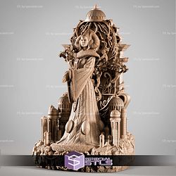 Princess Padme Diorama STL Files