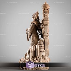 Princess Padme Diorama STL Files