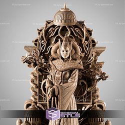 Princess Padme Diorama STL Files