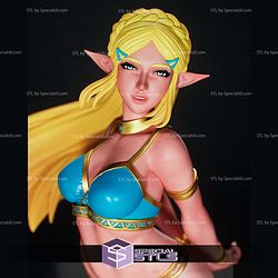 Princess Zelda Short Hair STL Files