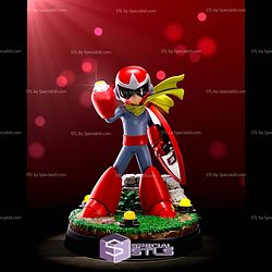 Protoman Megaman 1-10 STL Files