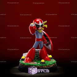 Protoman Megaman 1-10 STL Files