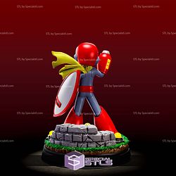 Protoman Megaman 1-10 STL Files