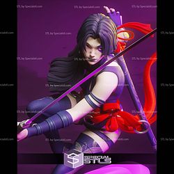 Psylocke Marvel Rivals V4 STL Files