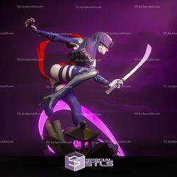 Psylocke Marvel Rivals V4 STL Files