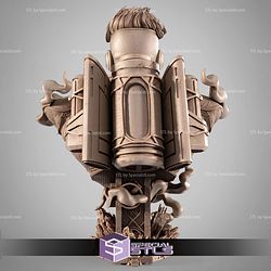 Pyro Portrait Bust STL Files
