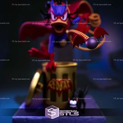 Red Bat Fethry Duck STL Files