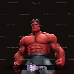 Red Hulk Basic STL Files