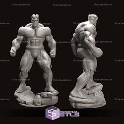 Red Hulk Basic STL Files