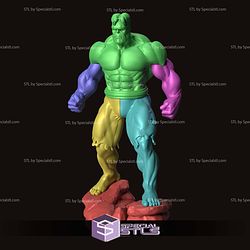 Red Hulk Basic STL Files