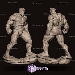 Red Hulk Basic STL Files