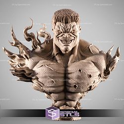 Red Hulk Portrait Bust STL Files