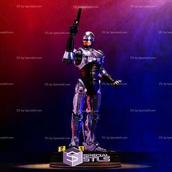 Robocop Stand 1-10 STL Files