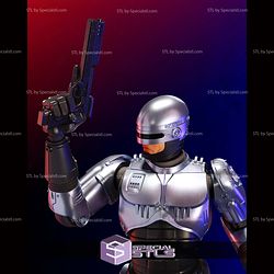Robocop Stand 1-10 STL Files