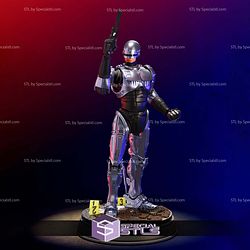 Robocop Stand 1-10 STL Files
