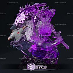 Sasuke Uchiha and Susanoo STL Files