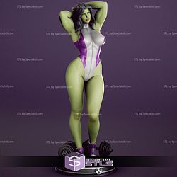 She Hulk Thicc 1-6 STL Files