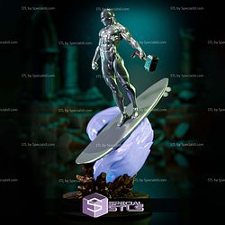 Silver Surfer Thor Hammer STL Files