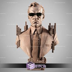 Smith Matrix Portrait Bust STL Files