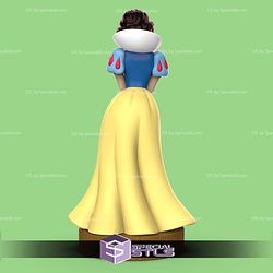 Snow White Cartoon STL Files