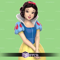 Snow White Cartoon STL Files