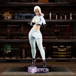 Spider Gwen Stacy White Suit STL Files