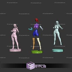 Spider Gwen Stacy White Suit STL Files