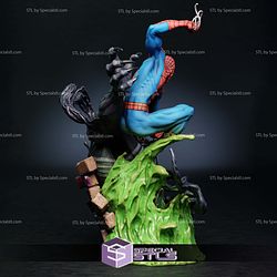Spiderman Battle Venom 350mm STL Files