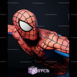 Spiderman Battle Venom 350mm STL Files