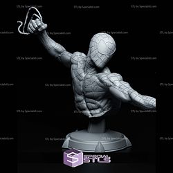 Spiderman Bust 154mm STL Files