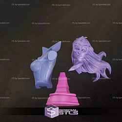 Star Sapphire Green Lantern Bust STL Files