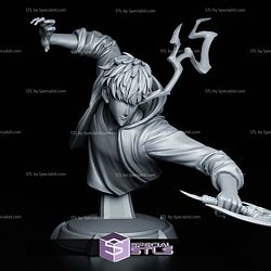 Sung Jin Woo Bust STL Files
