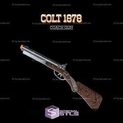 Super Basic STL Colt 1878 Coach Gun